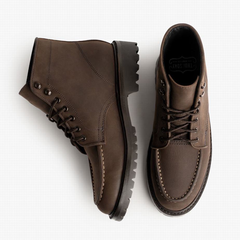 Thursday Boots Diplomat Veterlaarzen Heren Bruin | QON568OO