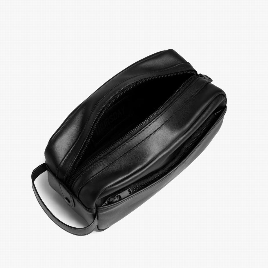 Thursday Boots Dopp Kit Toilettas Heren Zwart | ZSG6250EM