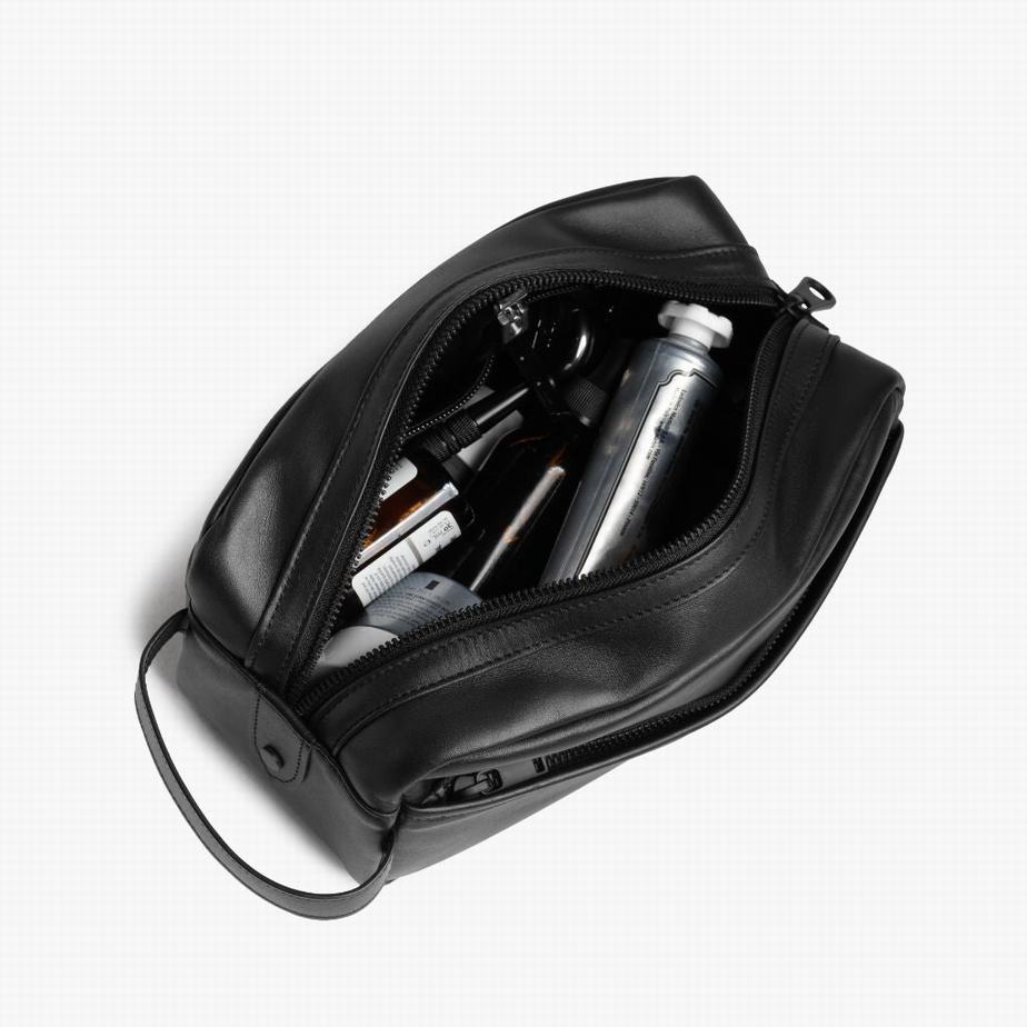 Thursday Boots Dopp Kit Toilettas Heren Zwart | ZSG6250EM