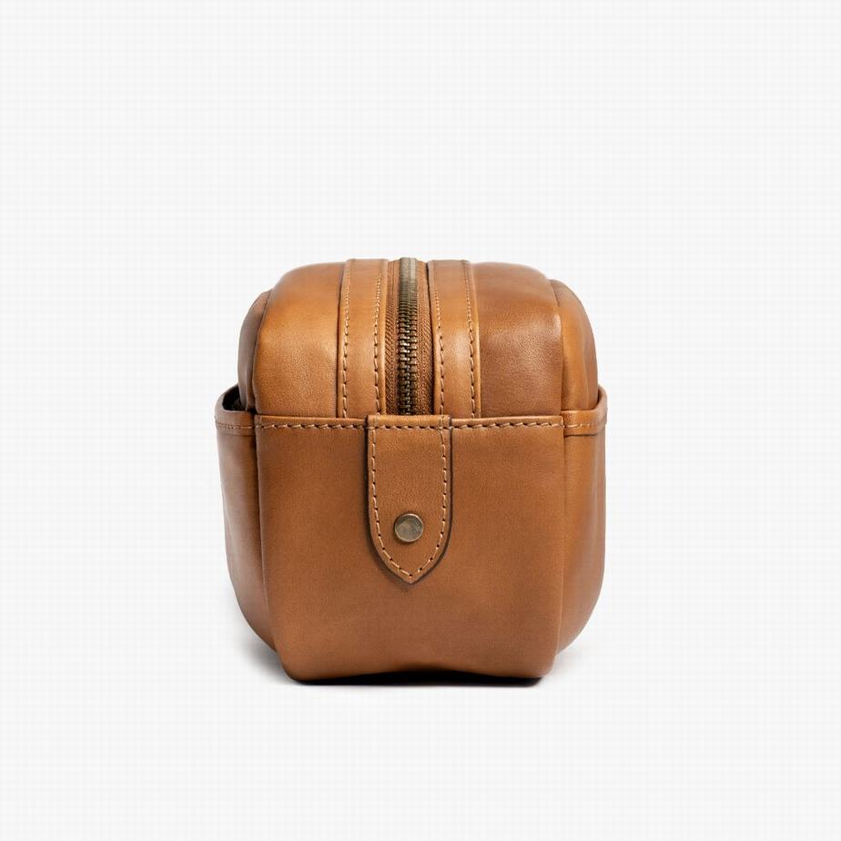 Thursday Boots Dopp Kit Toilettas Heren Toffee | WOW784LN