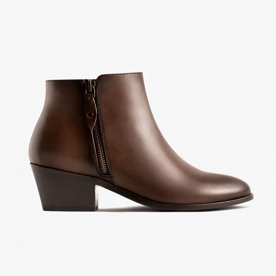 Thursday Boots Downtown Laarzen Dames Koffie | LLT3350FC