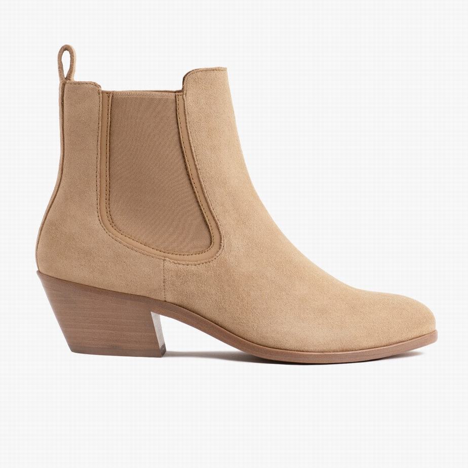 Thursday Boots Duchess Bootie Chelsea Laarzen Dames Dune | BMQ4090RD