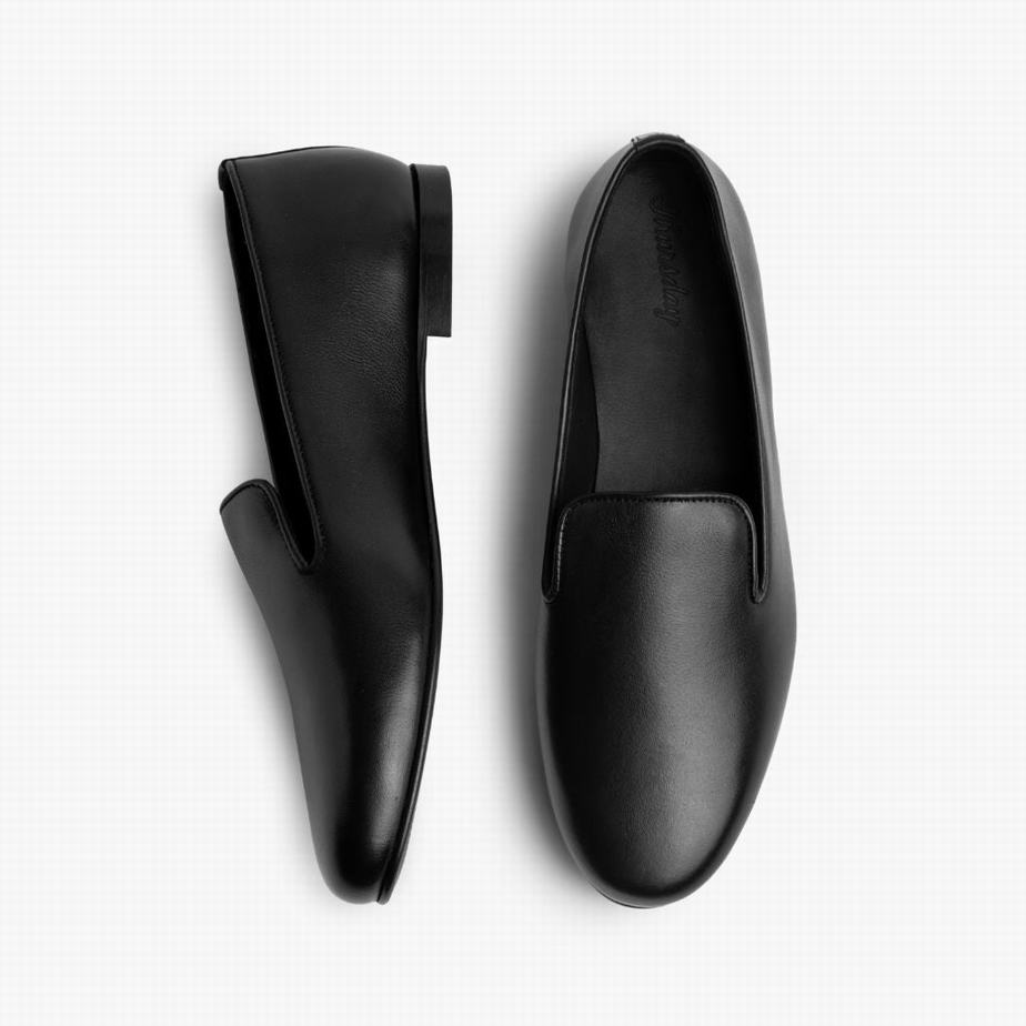 Thursday Boots Eden Loafers Dames Zwart | HSA2214NU