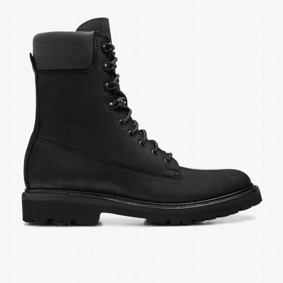 Thursday Boots Explorer Veterlaarzen Heren Zwart | GRR6236EW