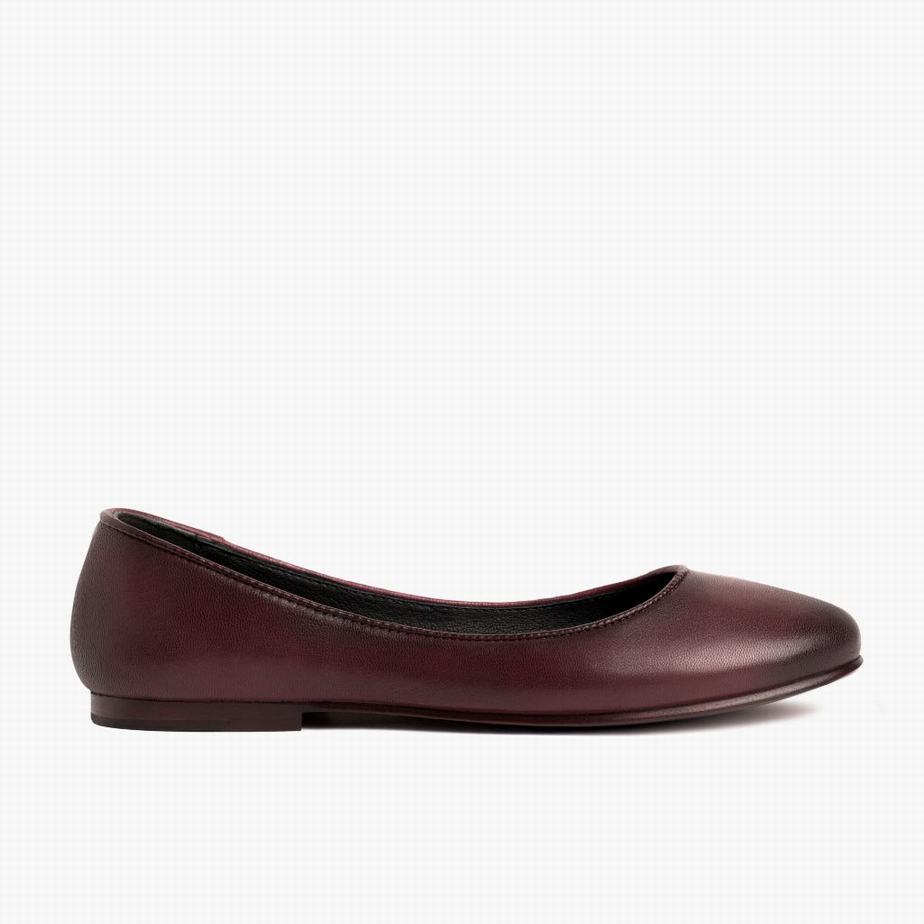 Thursday Boots Feliz Ballerinas Dames Bordeaux | RKT2918SV