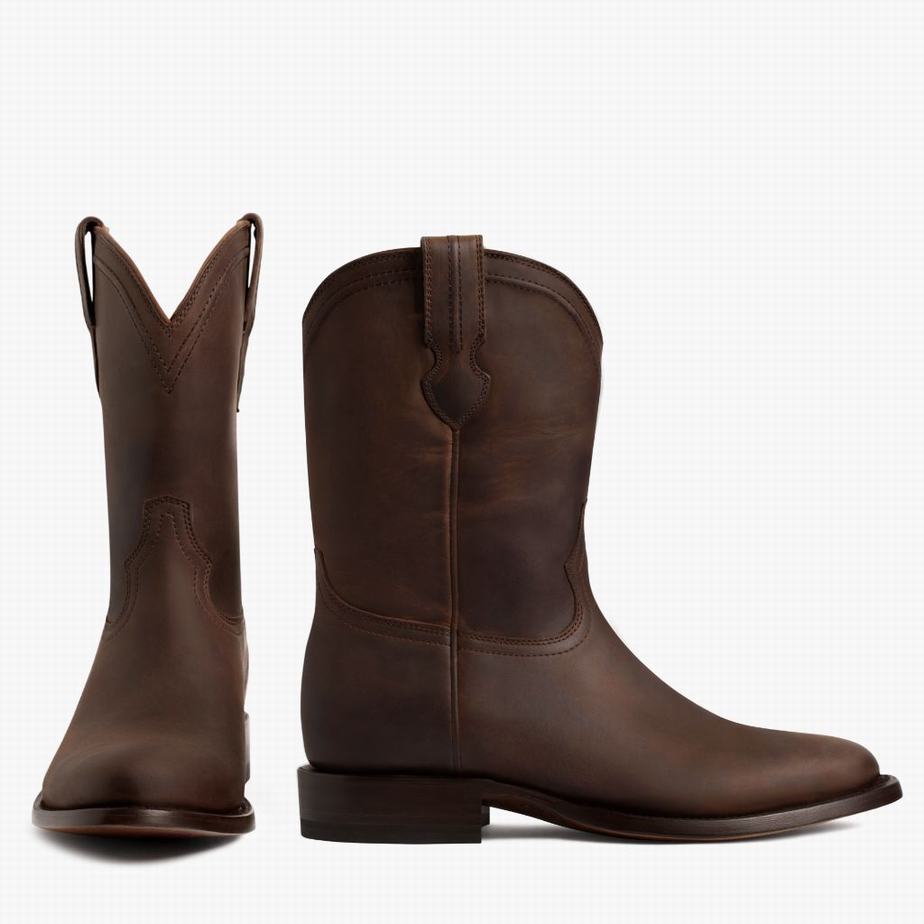 Thursday Boots Frontier Western Laarzen Heren Koffie | PMW7458UJ