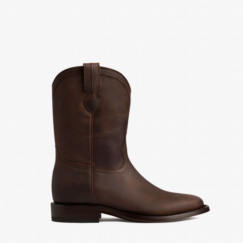 Thursday Boots Frontier Western Laarzen Heren Koffie | PMW7458UJ