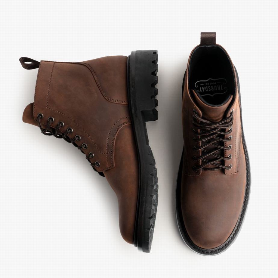 Thursday Boots Hero Veterlaarzen Heren Chocola | ZAS1886FB