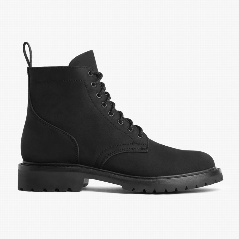 Thursday Boots Hero Veterlaarzen Heren Zwart | FQB893YD