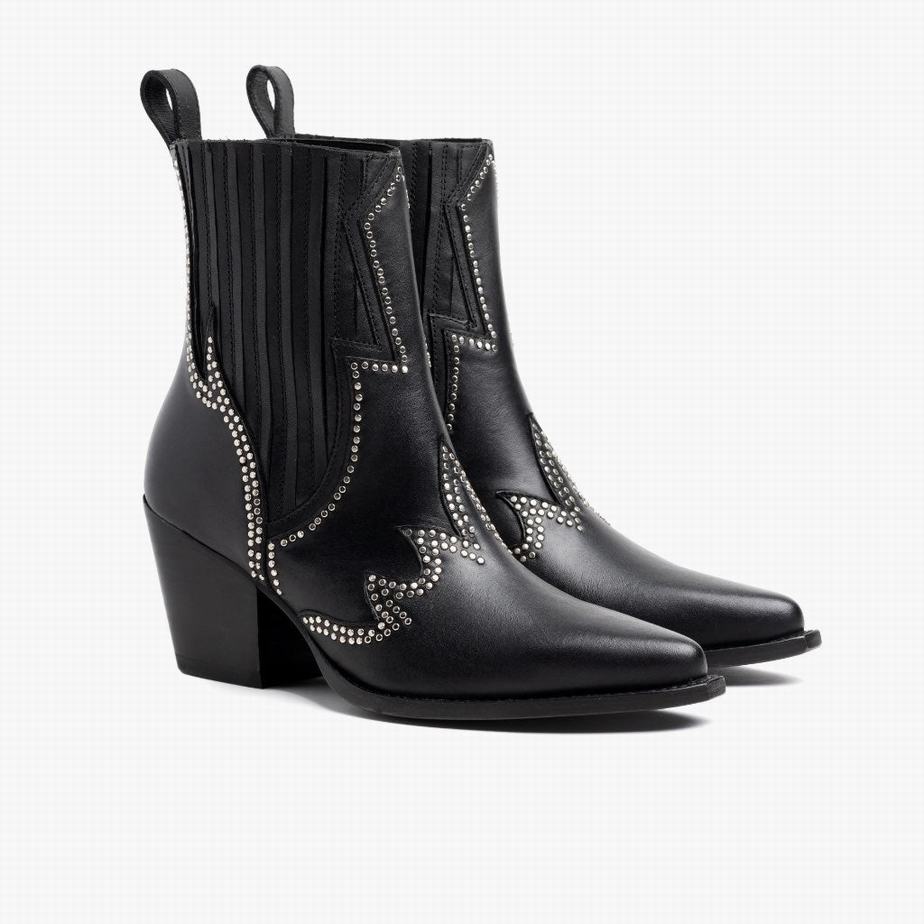 Thursday Boots Icon Chelsea Laarzen Dames Zwart | VRO1143UA