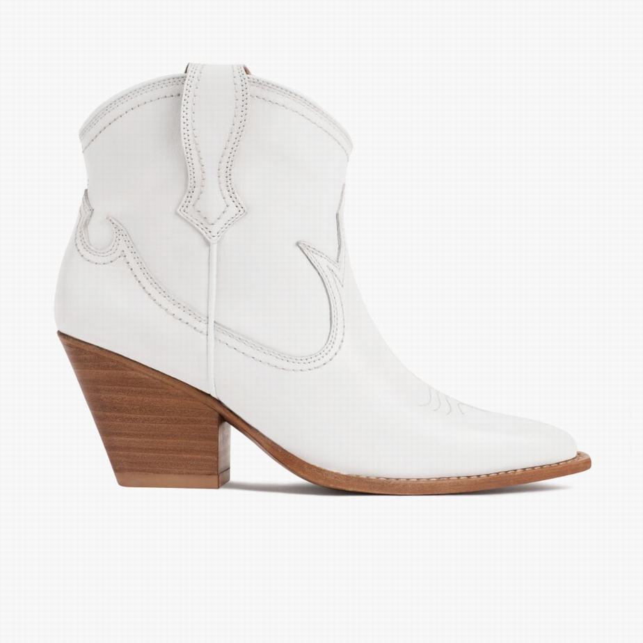 Thursday Boots Indio Western Laarzen Dames Wit | BVZ6022YS