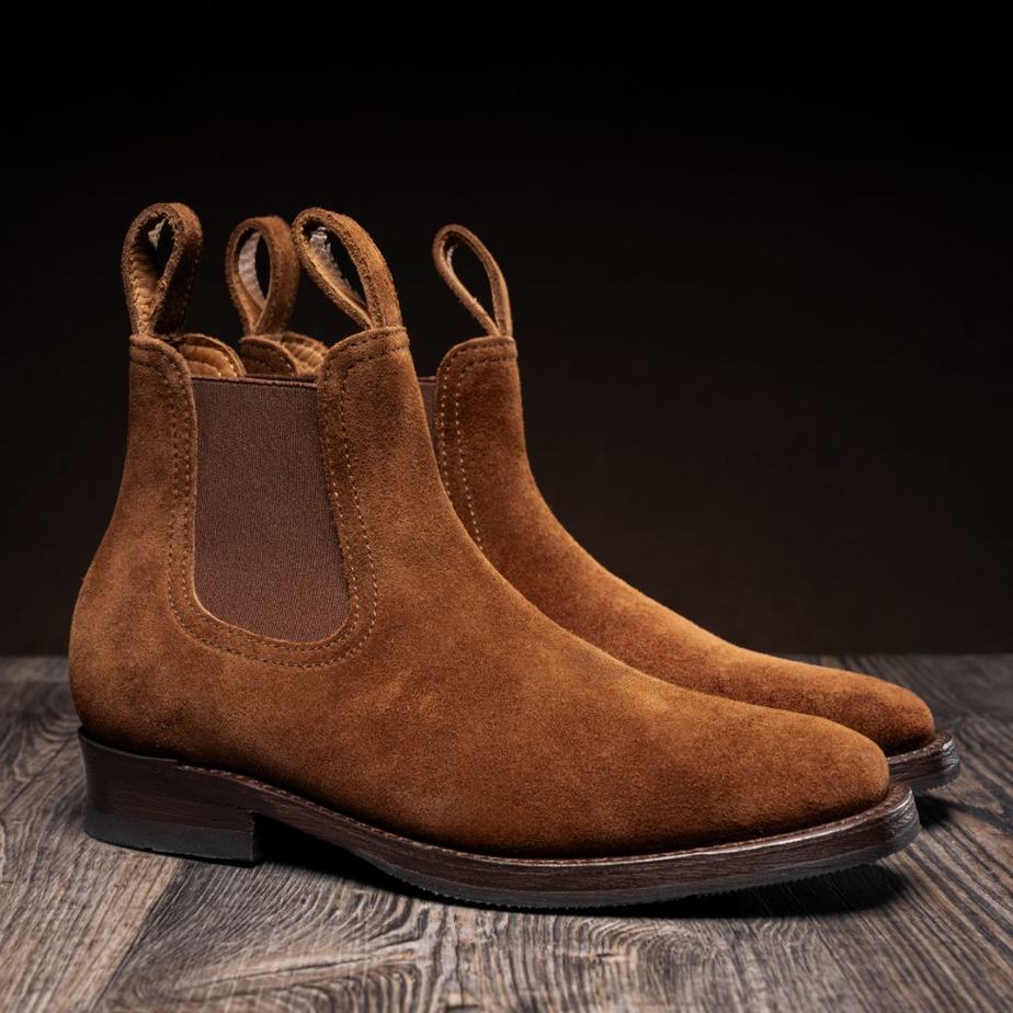 Thursday Boots Journeyman Chelsea Laarzen Heren Bruin | DAG8422PD