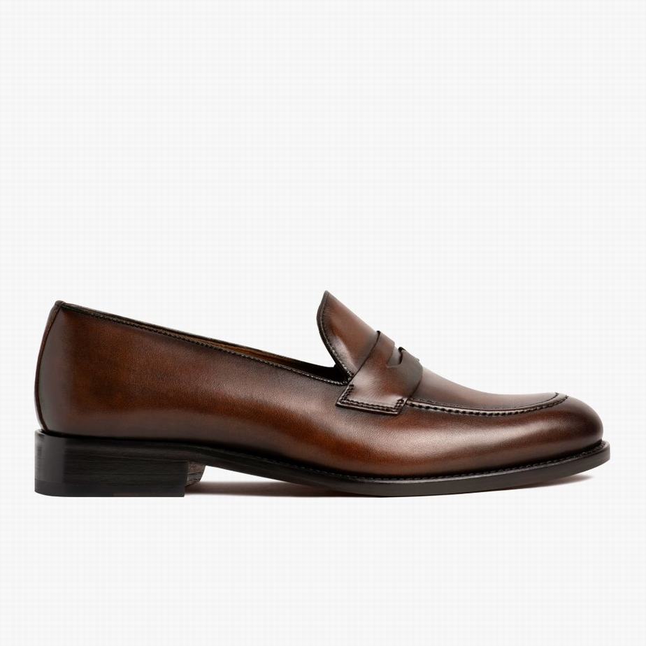 Thursday Boots Lincoln Loafers Heren Koffie | ZLI8410HR