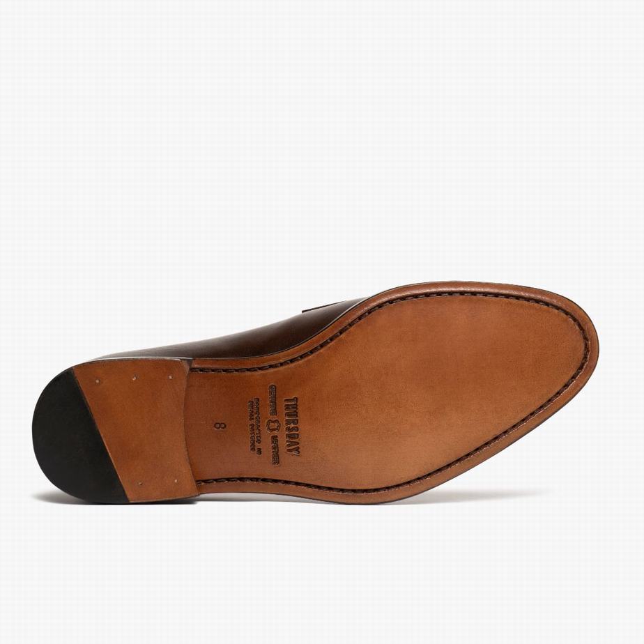 Thursday Boots Lincoln Loafers Heren Koffie | ZLI8410HR