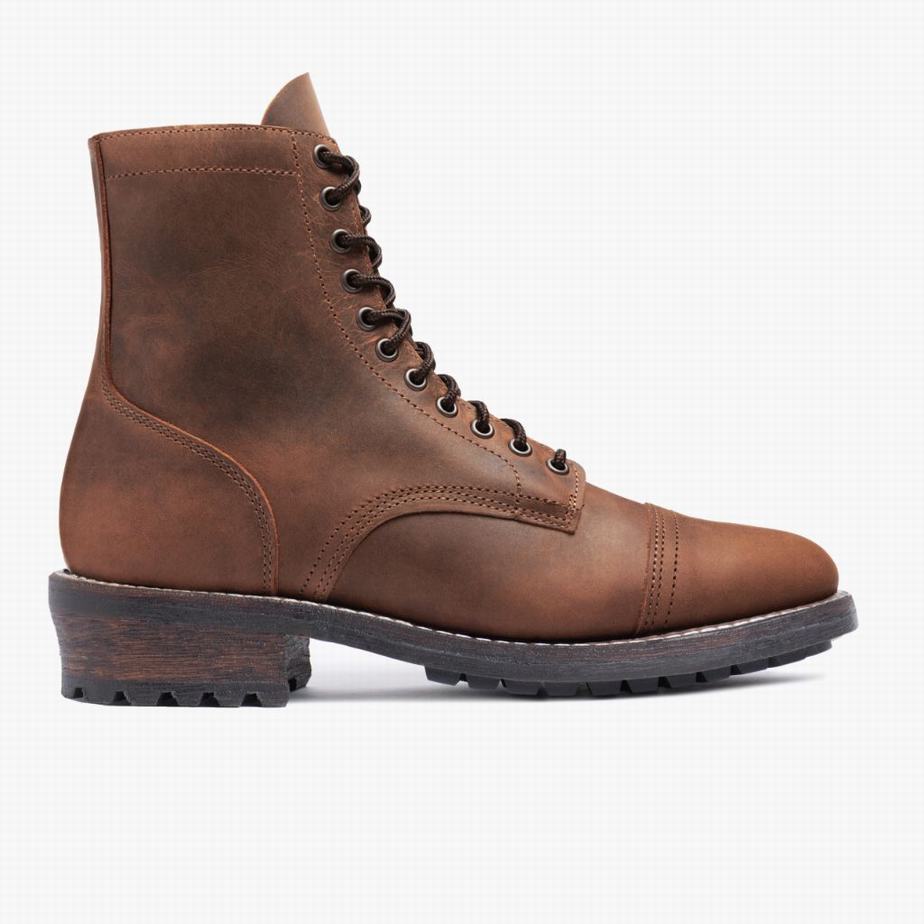 Thursday Boots Logger Veterlaarzen Heren Chocola | CXP6118JV