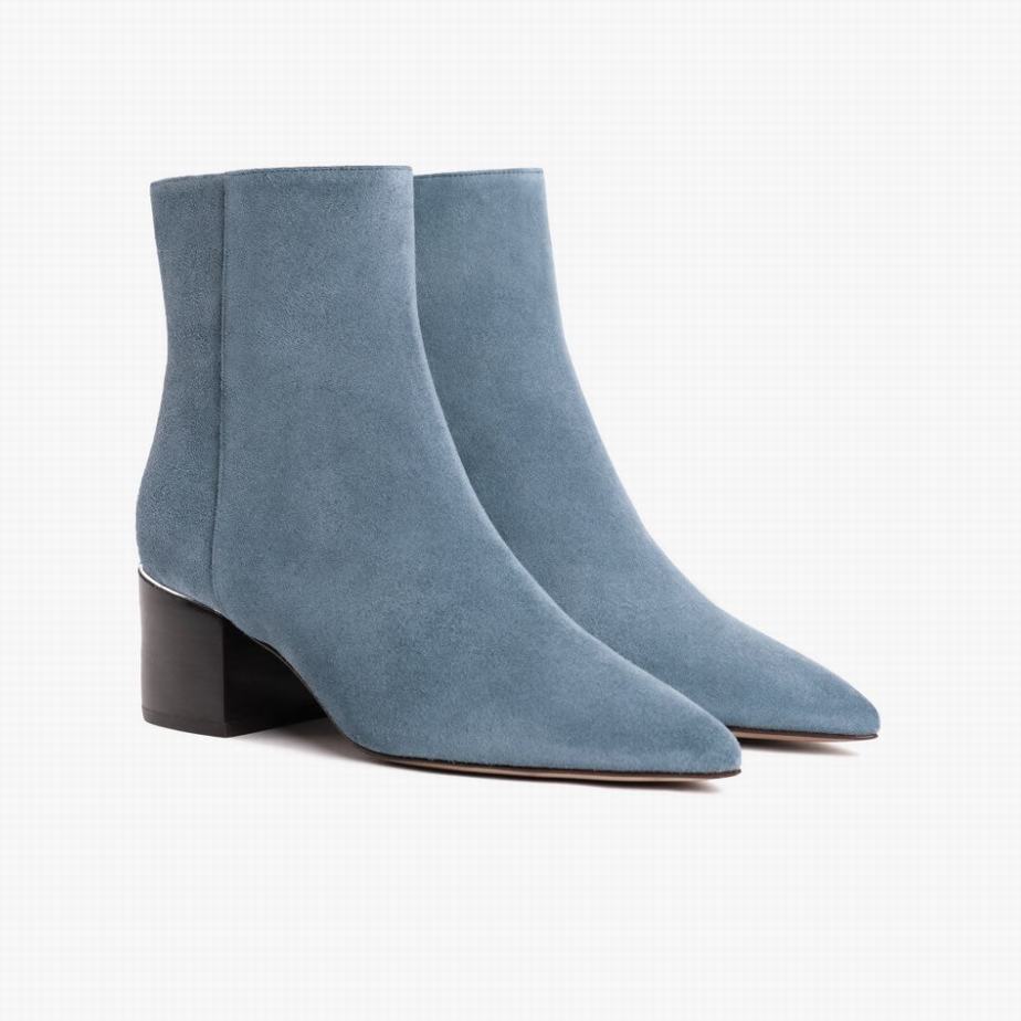 Thursday Boots Luna Laarzen Dames Blauw | MYL561ZB