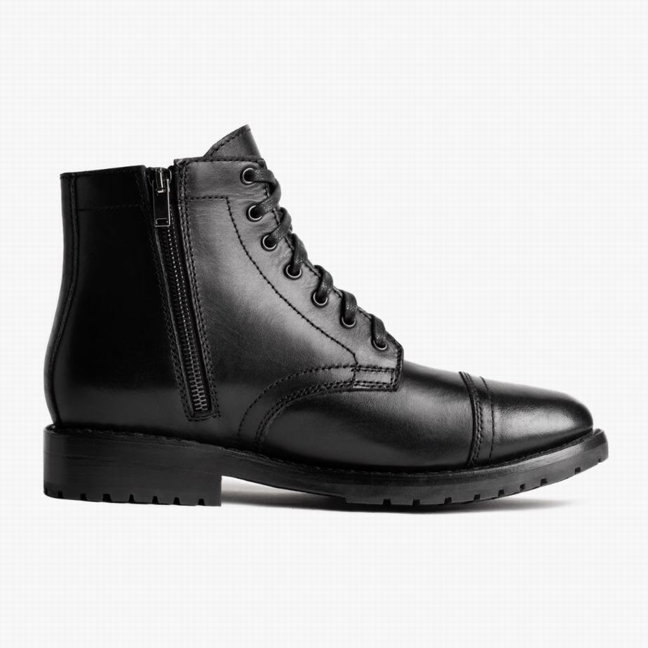 Thursday Boots Major Veterlaarzen Heren Zwart | DMB4681AQ