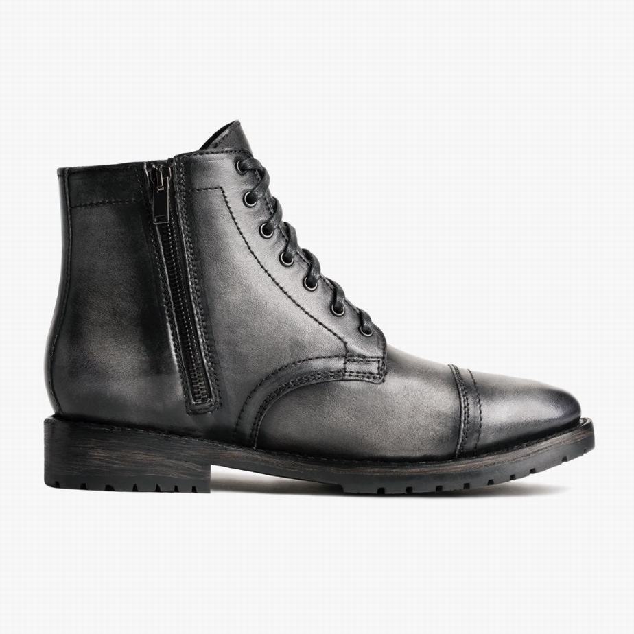 Thursday Boots Major Veterlaarzen Heren Grijs | SCY1462OK