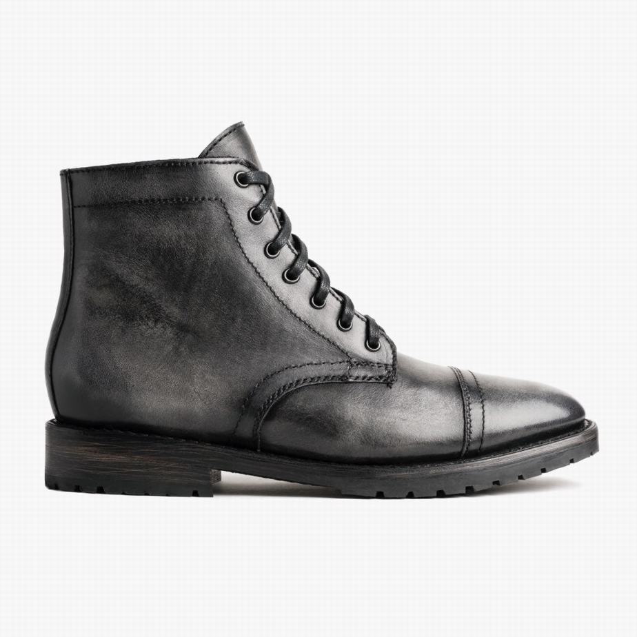 Thursday Boots Major Veterlaarzen Heren Grijs | SCY1462OK