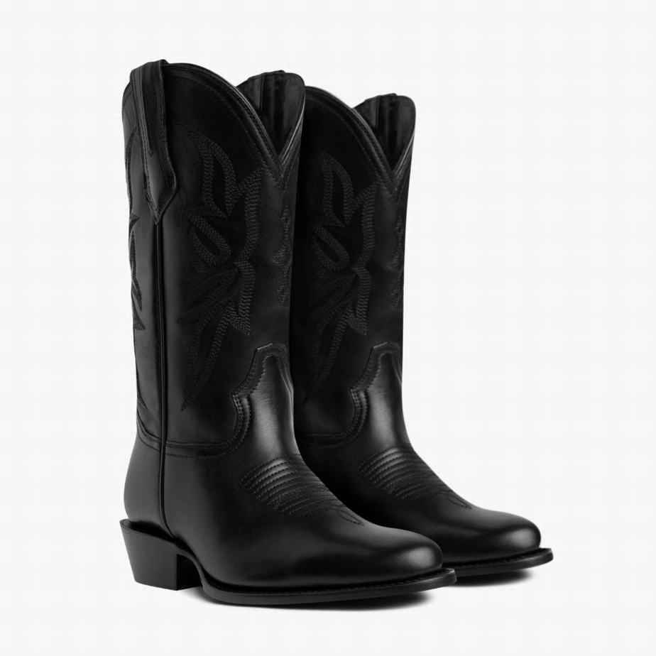 Thursday Boots Maverick Western Laarzen Heren Zwart | AZZ5292HG