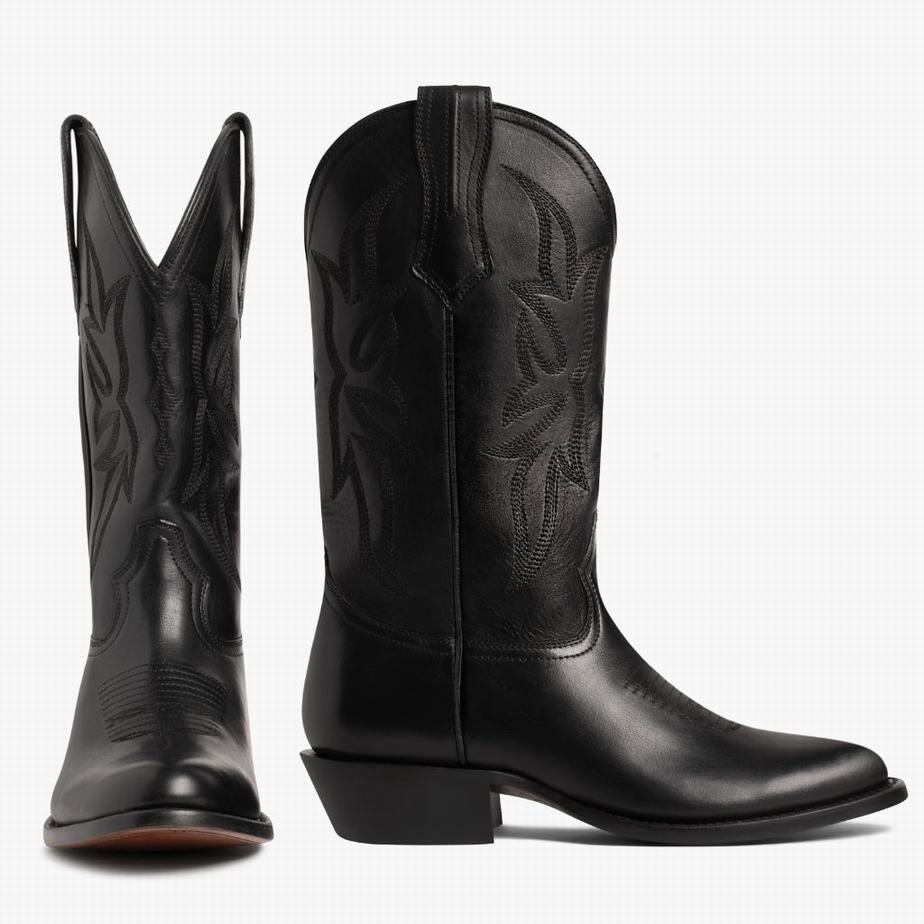 Thursday Boots Maverick Western Laarzen Heren Zwart | AZZ5292HG