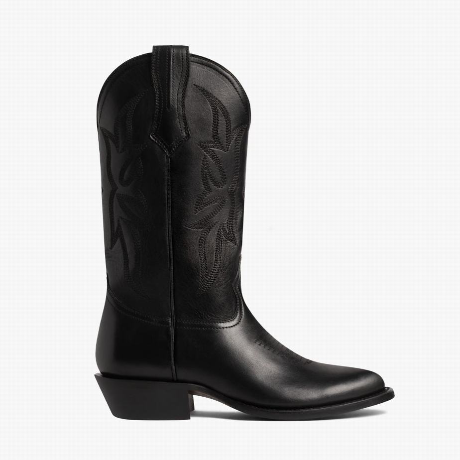 Thursday Boots Maverick Western Laarzen Heren Zwart | AZZ5292HG