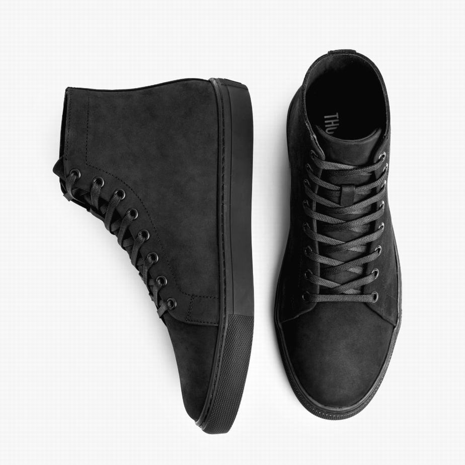 Thursday Boots Premier Hoge Sneakers Heren Zwart | CHU3787UW