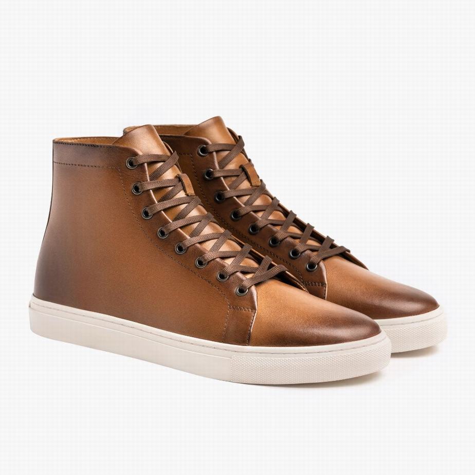 Thursday Boots Premier Hoge Sneakers Heren Toffee | XWW9817GT