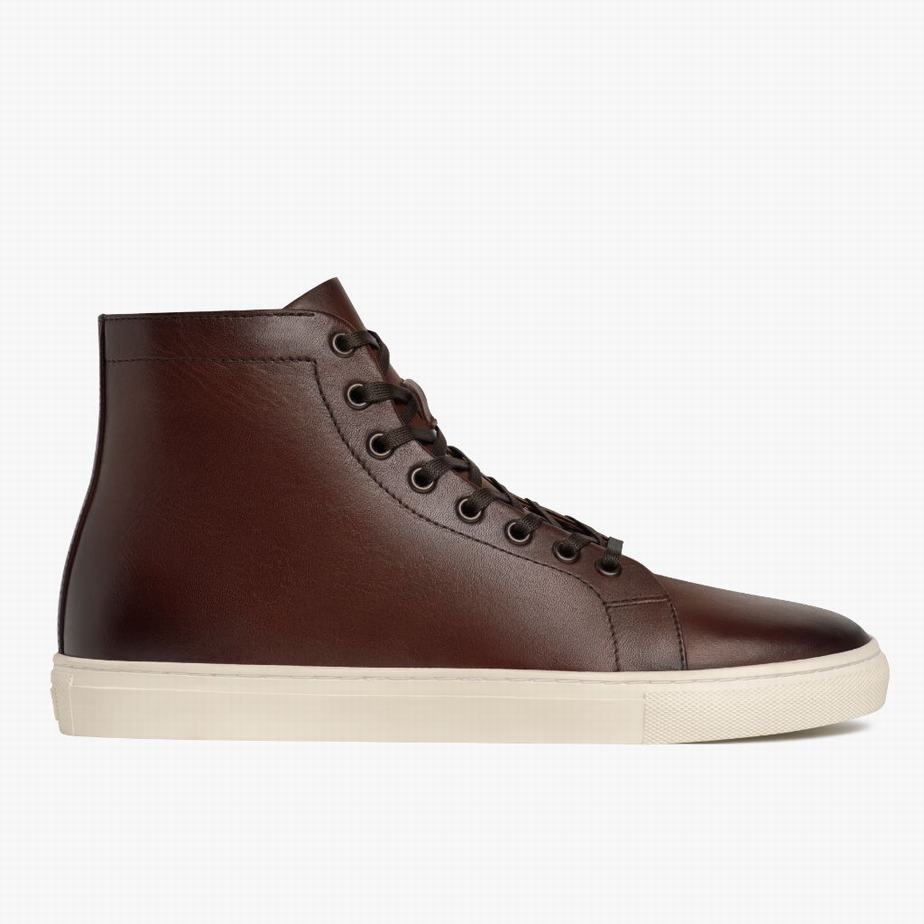 Thursday Boots Premier Hoge Sneakers Heren Koffie | UNN623II