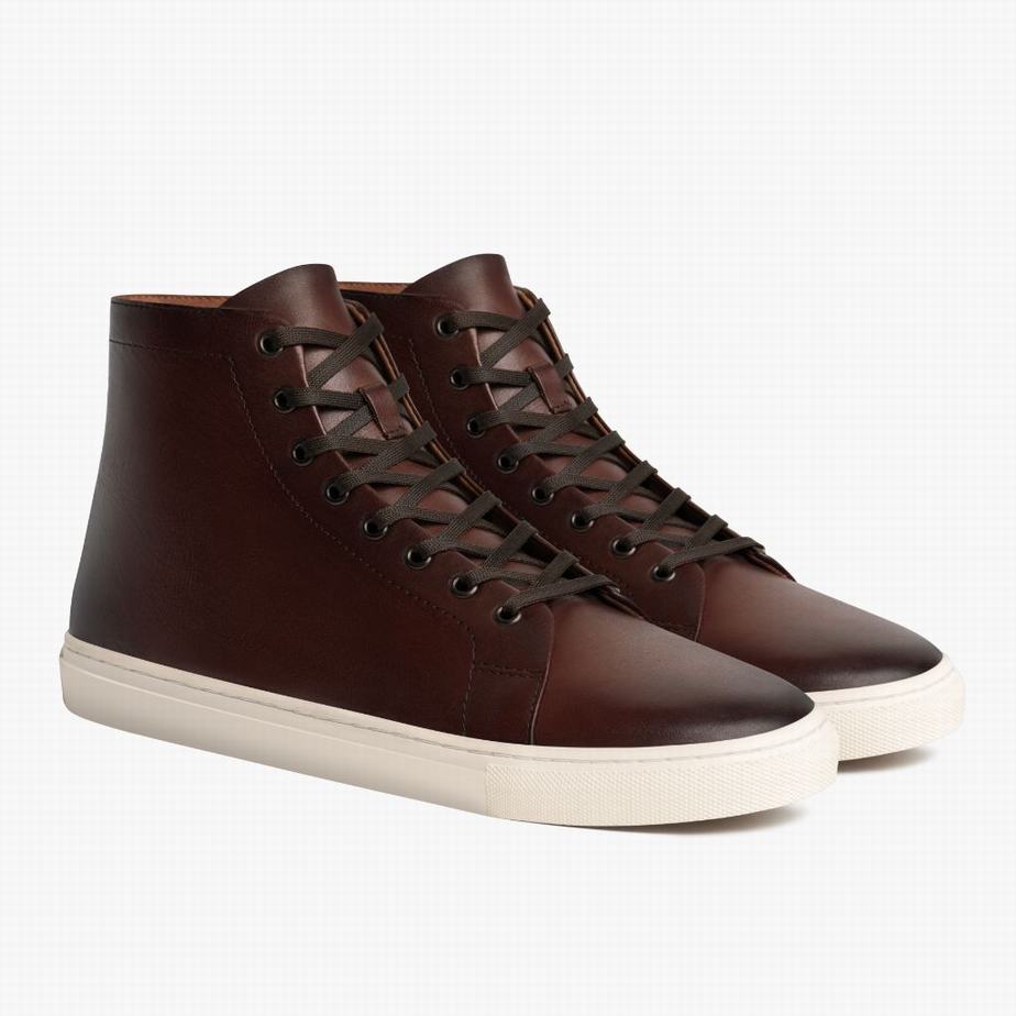 Thursday Boots Premier Hoge Sneakers Heren Koffie | UNN623II