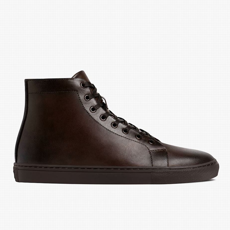 Thursday Boots Premier Hoge Sneakers Heren Old English | WNW1681YU