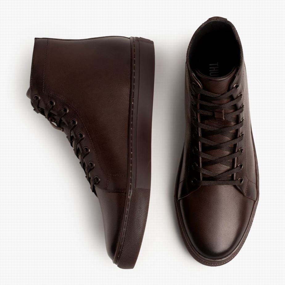 Thursday Boots Premier Hoge Sneakers Heren Old English | WNW1681YU