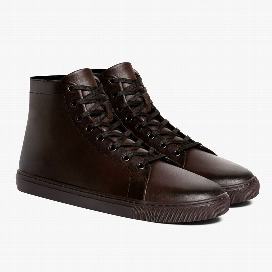 Thursday Boots Premier Hoge Sneakers Heren Old English | WNW1681YU