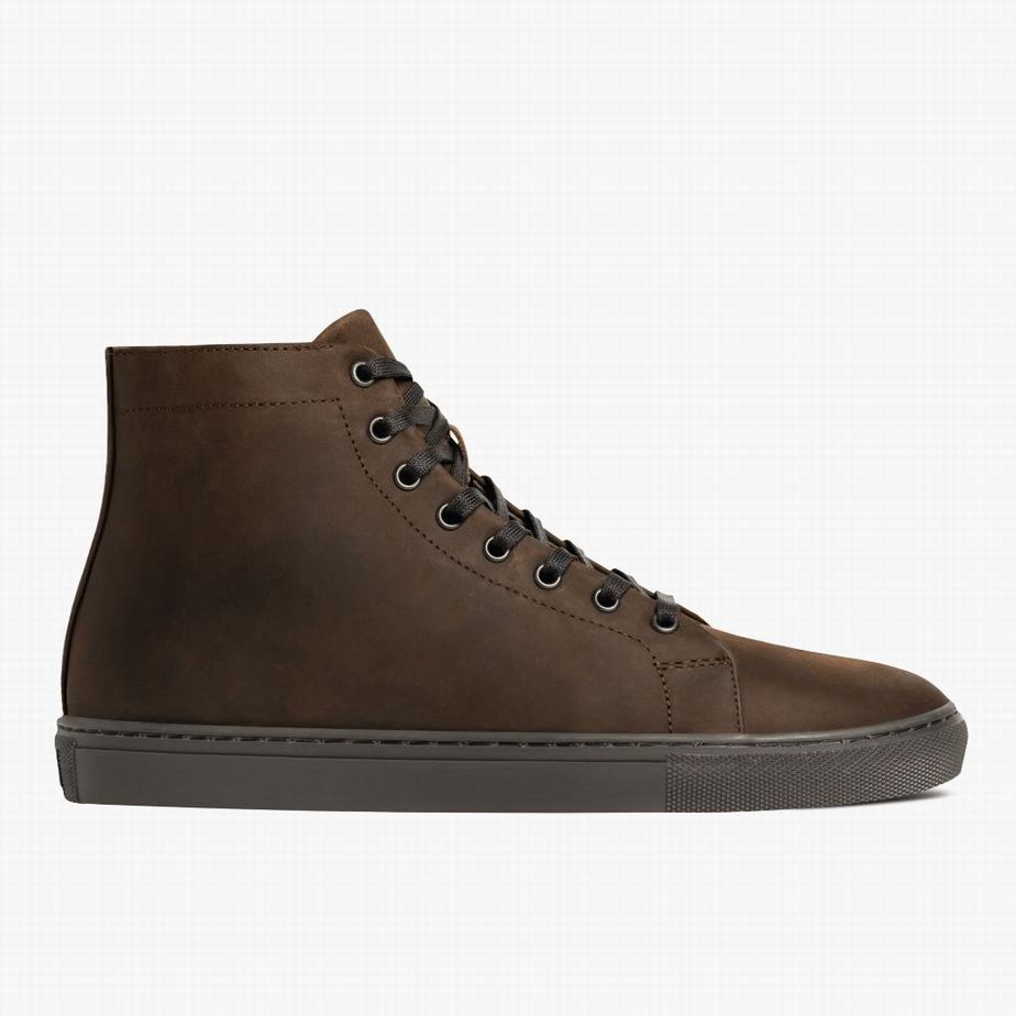 Thursday Boots Premier Hoge Sneakers Heren Bruin | QFT3172PE