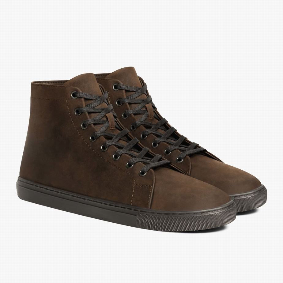 Thursday Boots Premier Hoge Sneakers Heren Bruin | QFT3172PE