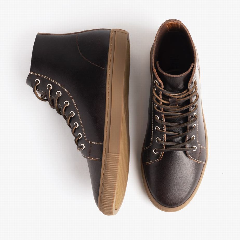 Thursday Boots Premier Hoge Sneakers Heren Cacao | FRX5187TF