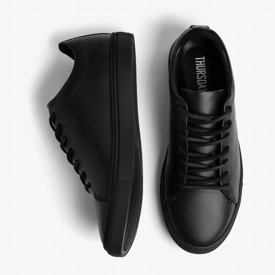 Thursday Boots Premier Lage Sneakers Heren Zwart | CVU3020WG