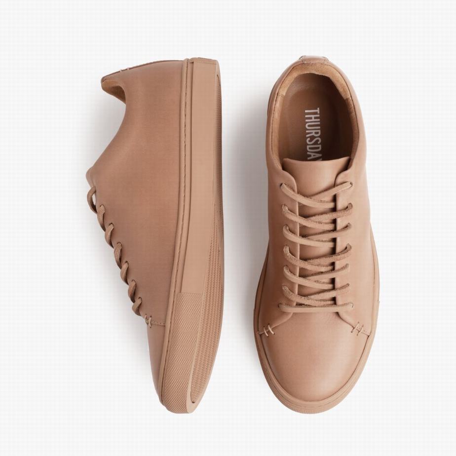 Thursday Boots Premier Lage Sneakers Heren Beige | VYK8852NG