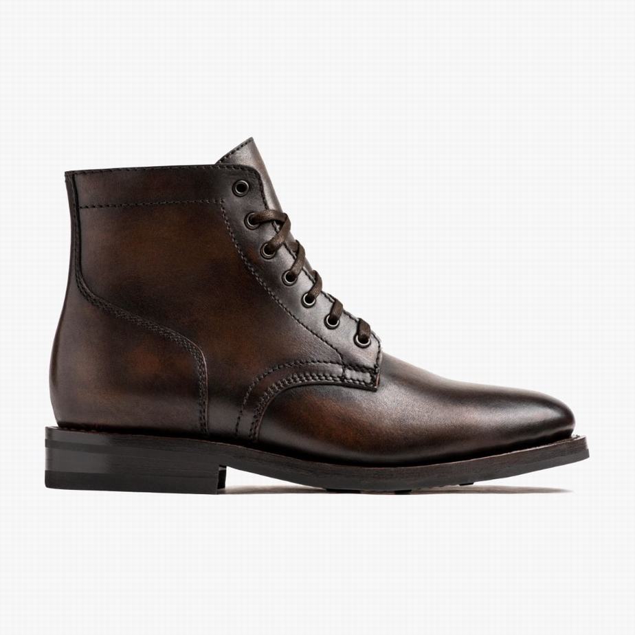 Thursday Boots President Veterlaarzen Heren Zwart Koffie | MJD9598EC