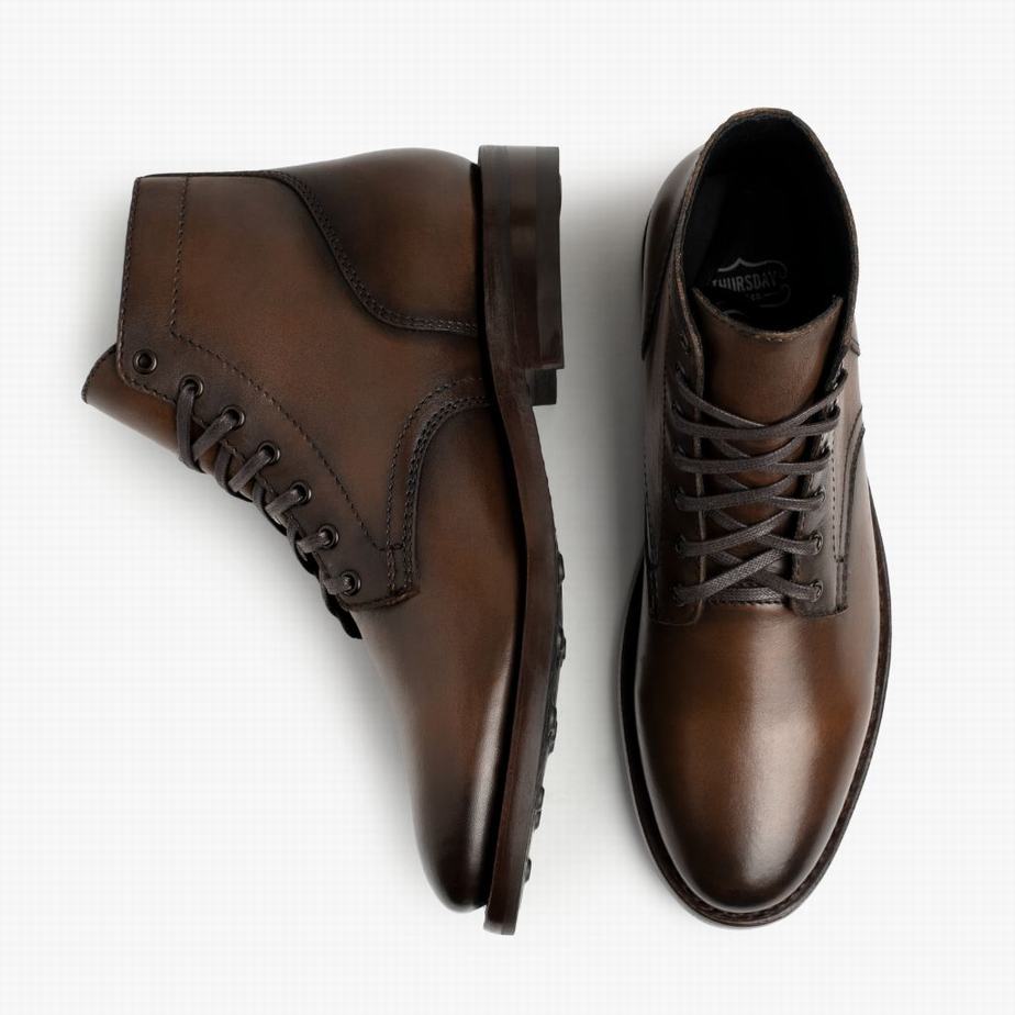 Thursday Boots President Veterlaarzen Heren Koffie | XQH7576EM