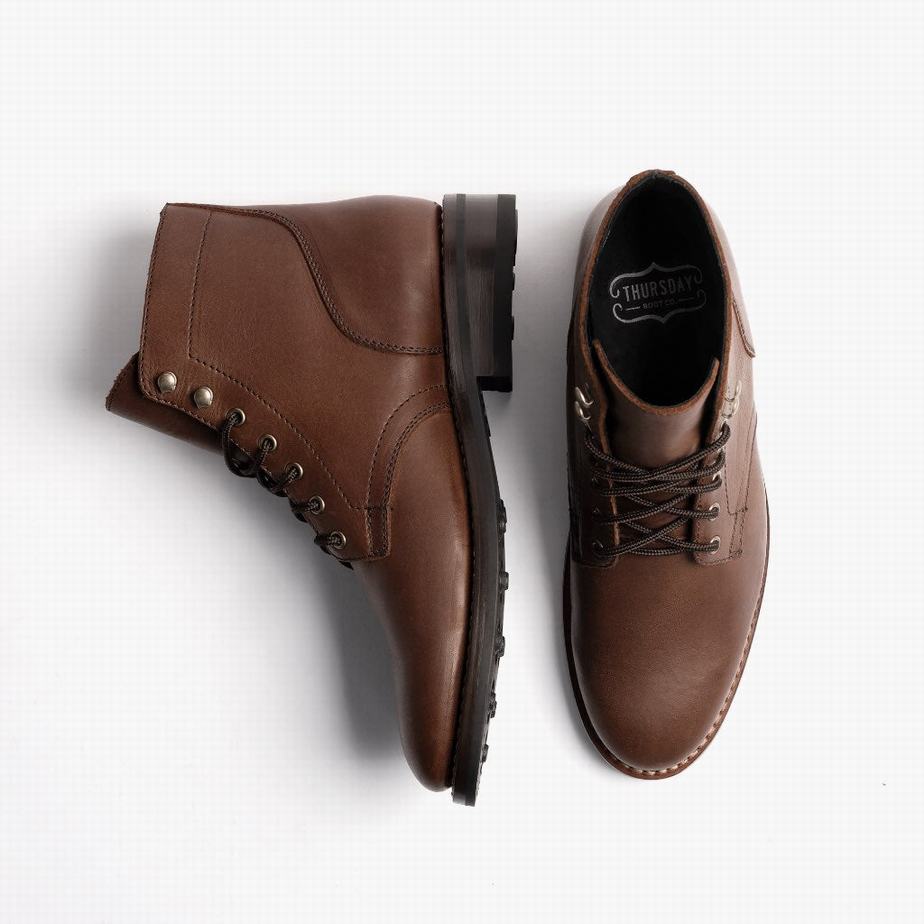 Thursday Boots President Veterlaarzen Heren Chocola | MXN436GX