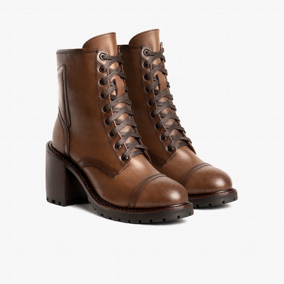 Thursday Boots Rebel Veterlaarzen Dames Bruin | VPR8317FW