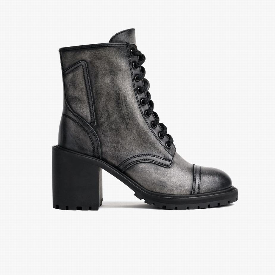 Thursday Boots Rebel Veterlaarzen Dames Grijs | GYI196HG