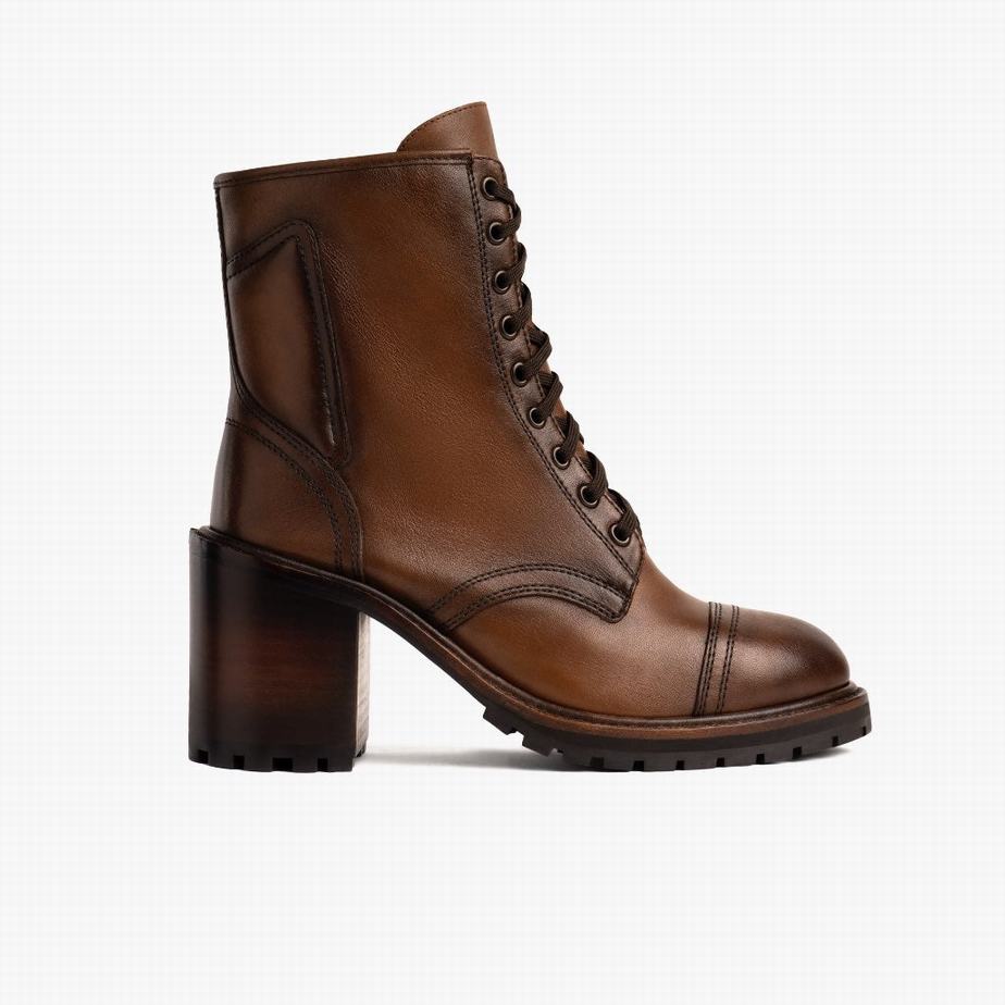 Thursday Boots Rebel Veterlaarzen Dames Walnut | ABF1005BG