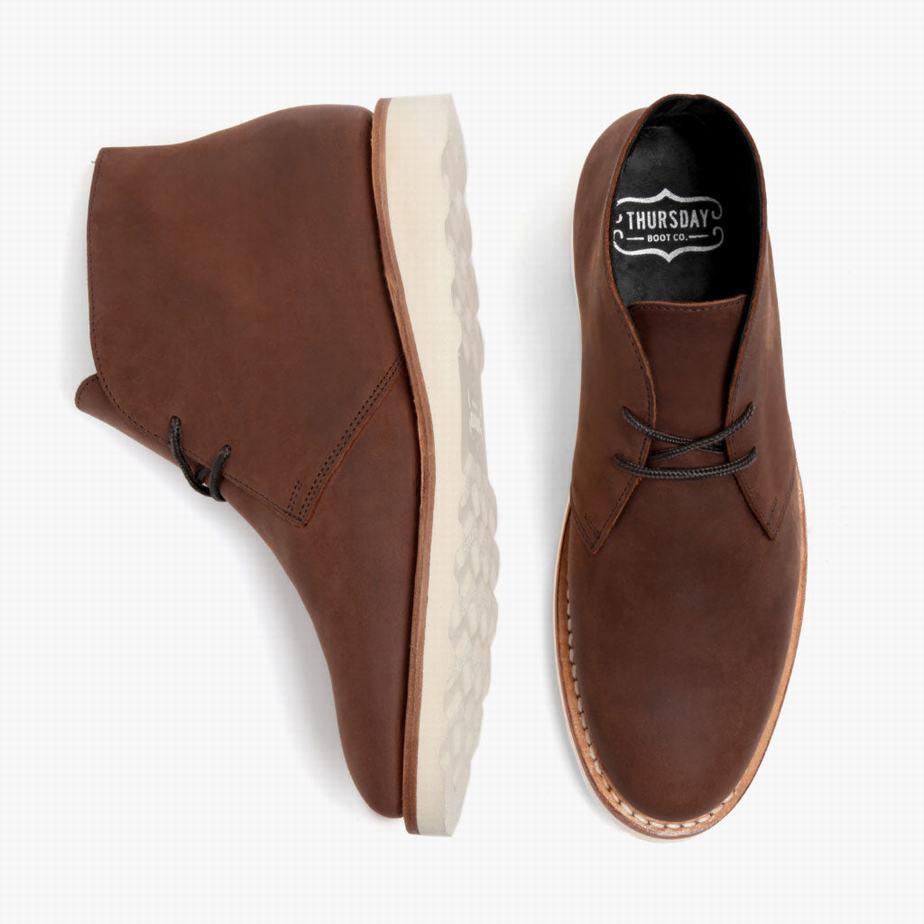 Thursday Boots Scout Chukka Laarzen Heren Chocola | XPO8585OM