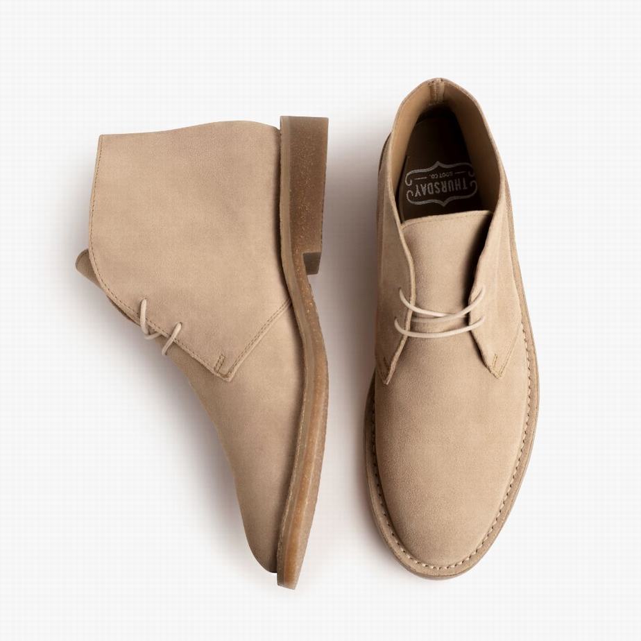 Thursday Boots Scout Chukka Laarzen Heren Dune | JUH7241OD