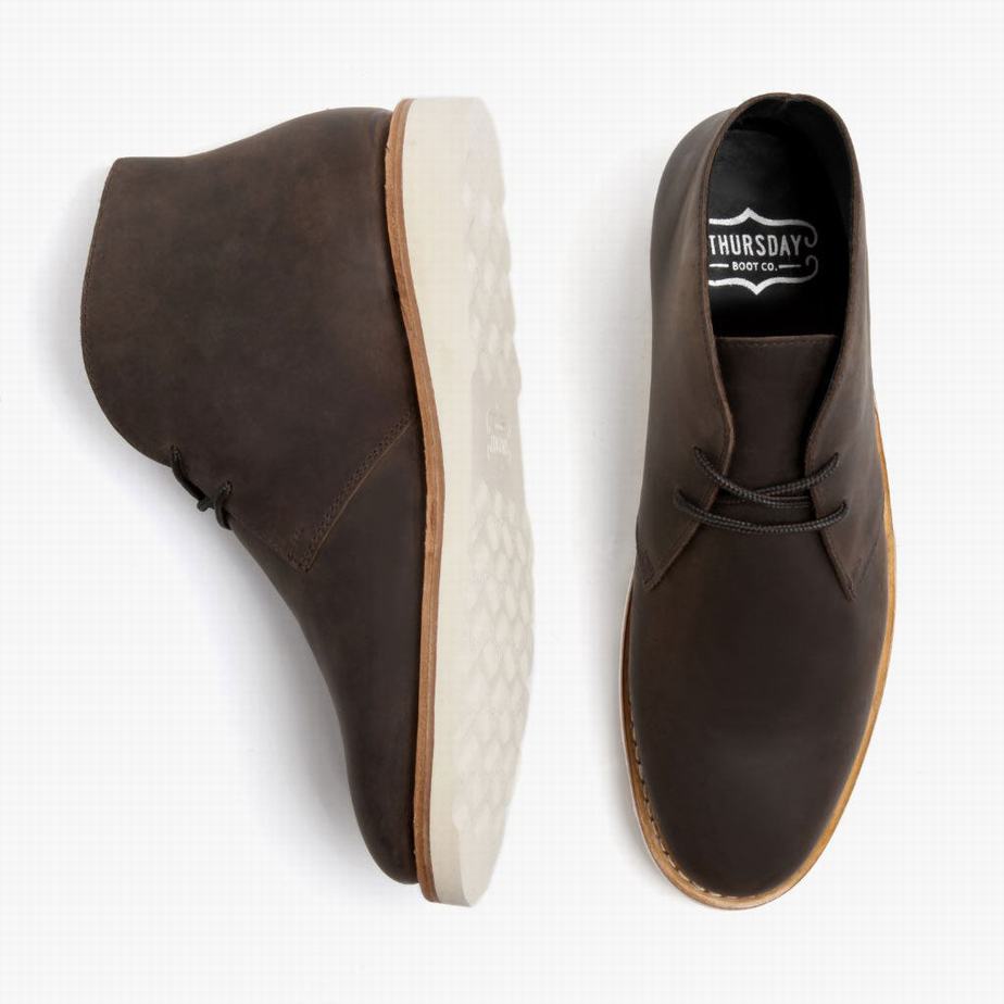 Thursday Boots Scout Chukka Laarzen Heren Bruin | DKC5035BC