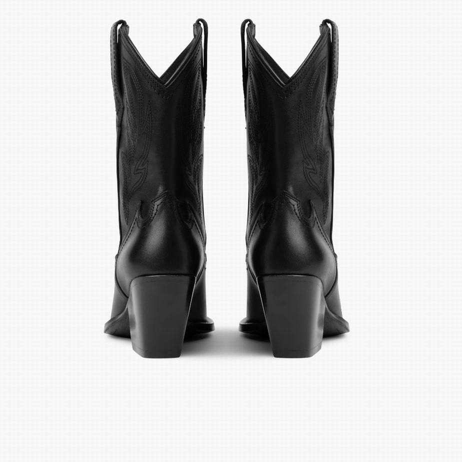 Thursday Boots Sierra Western Laarzen Dames Zwart | RMH3513XM