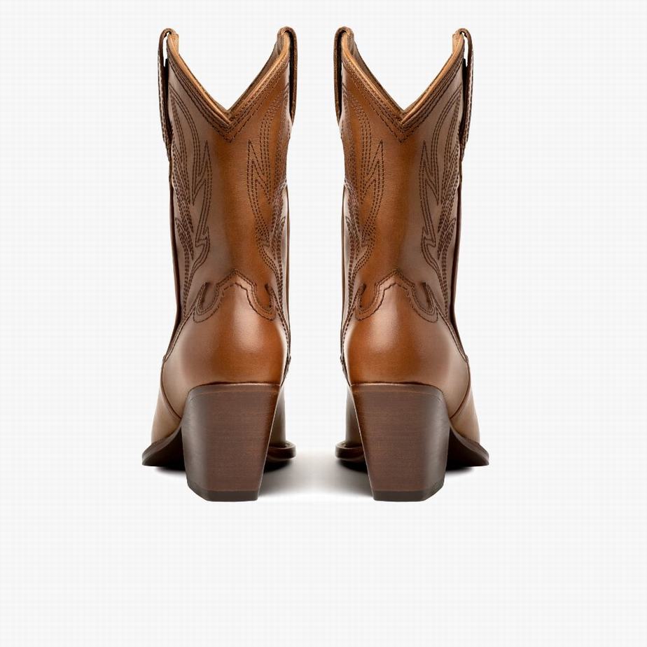 Thursday Boots Sierra Western Laarzen Dames Bruin | HIP881PS