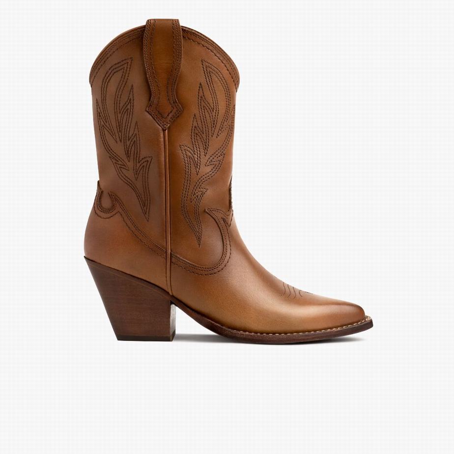 Thursday Boots Sierra Western Laarzen Dames Bruin | HIP881PS